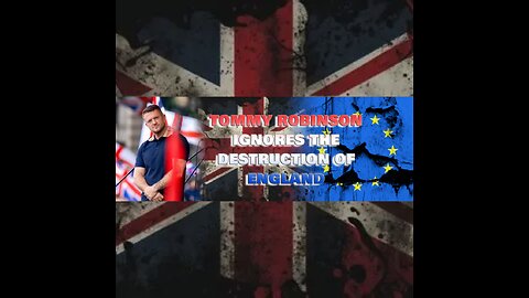 Tommy Robinson ignores England