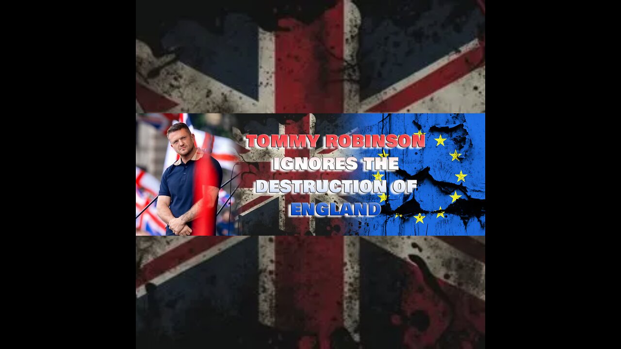 Tommy Robinson ignores England
