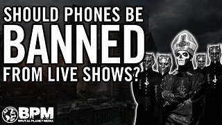 Ghost Takes Away UK Fans Phones Before Recent Concert