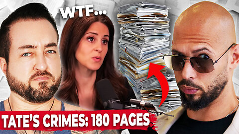 Woman MINDBLOWN By Andrew Tate's 180 Page Court Document