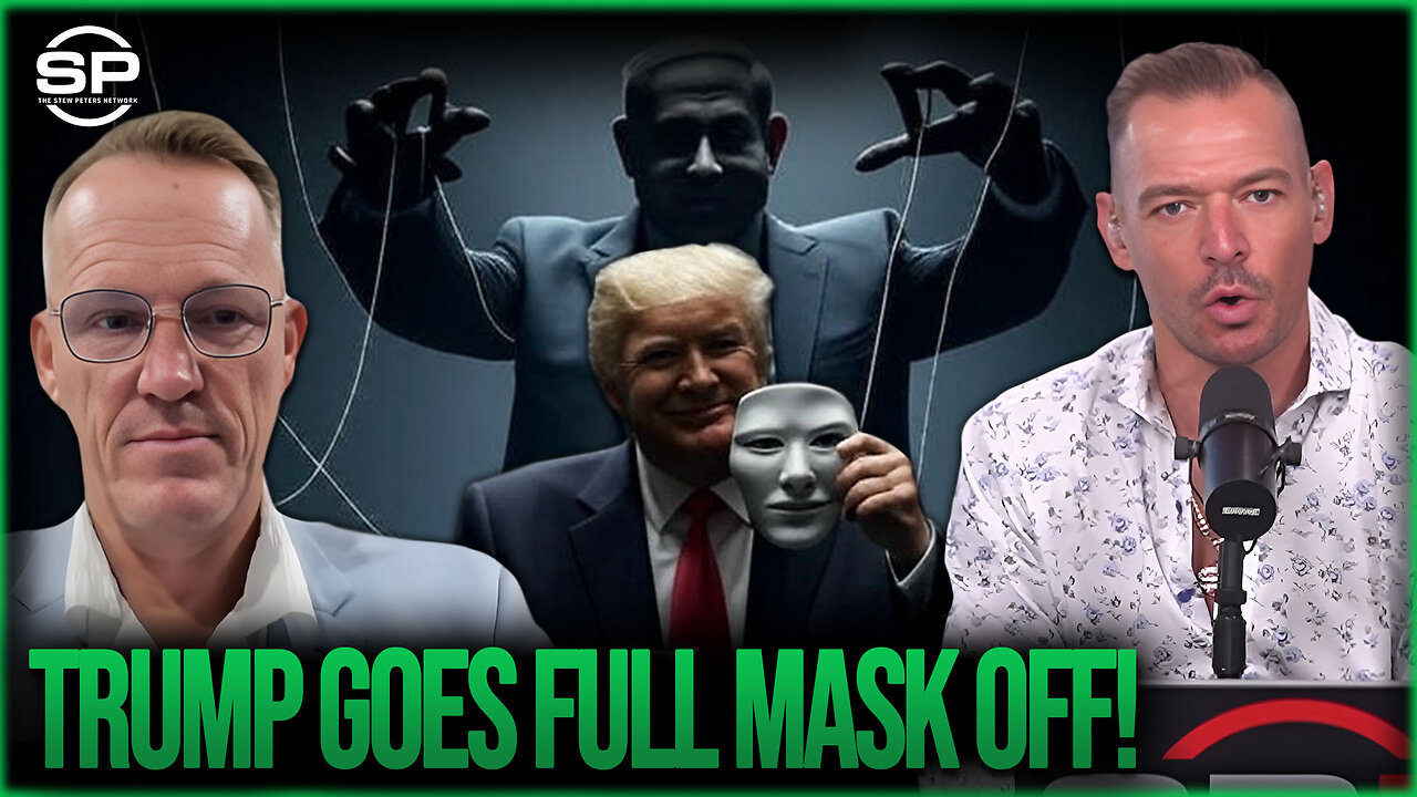 Israel Puppet Trump takes Mask FULLY Off!