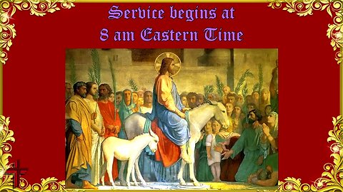 Palm Sunday | The Day, and Today