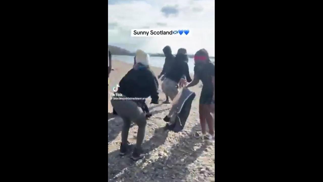 No this is not Zimbabwe, its Lock Lomond Scotland full of twerking Africans (7.13.25) NWO OPS Full Throttle across the world