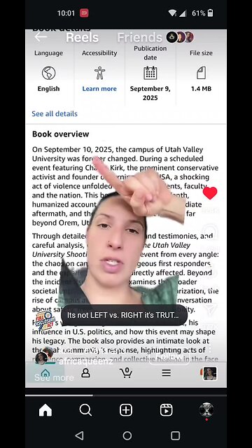 Amazon Book Listing Charlie Kirk