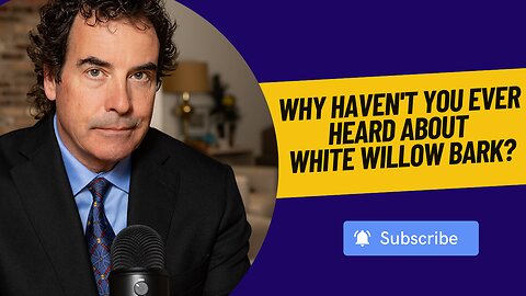 Why haven't you ever heard about White Willow Bark? #natural #remedies