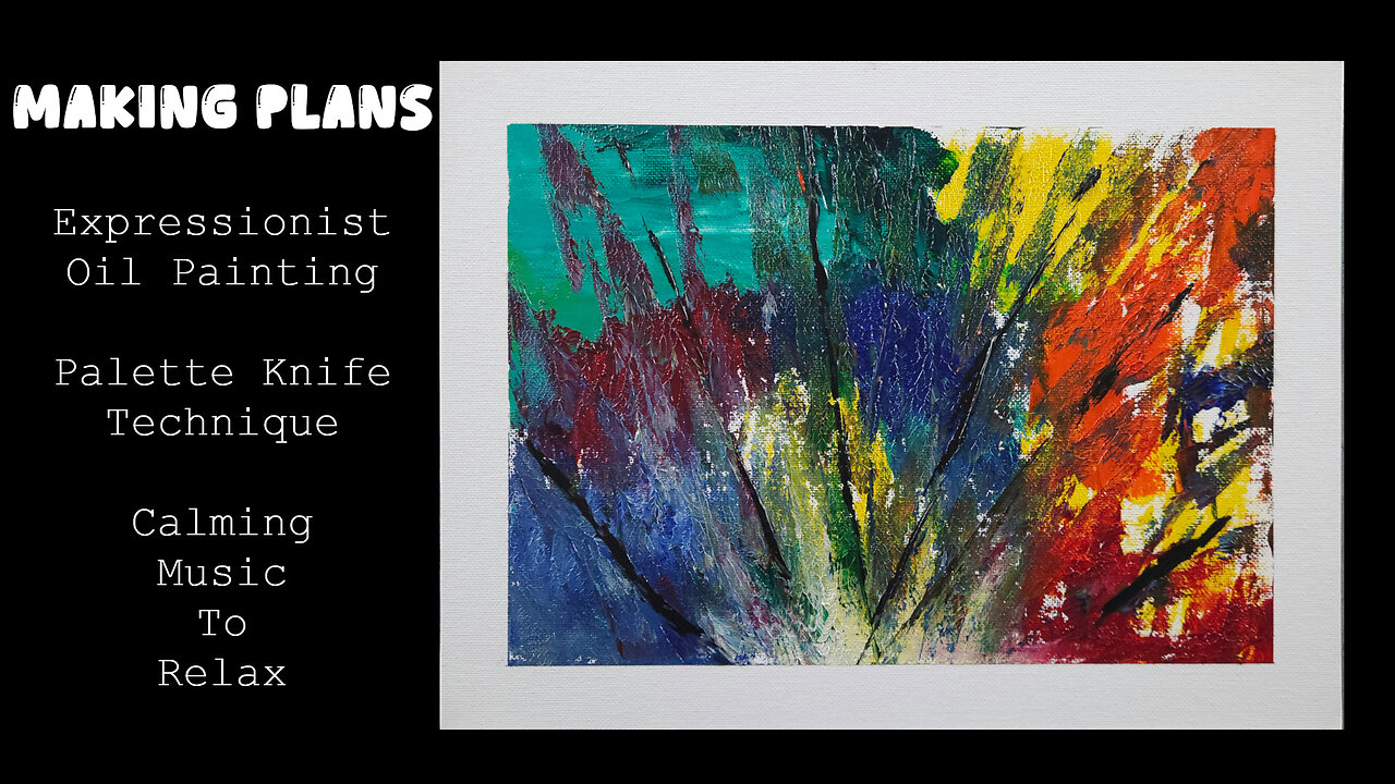 Palette Knife Magic! Watch This Textured Oil Painting Come to Life