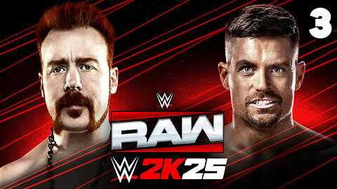 WWE 2K25 Raw May 19th 2025 - Match 3: Theory screws Waller!