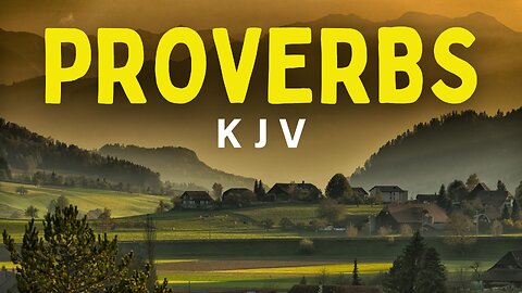 PROVERBS | Bible Audio | Complete