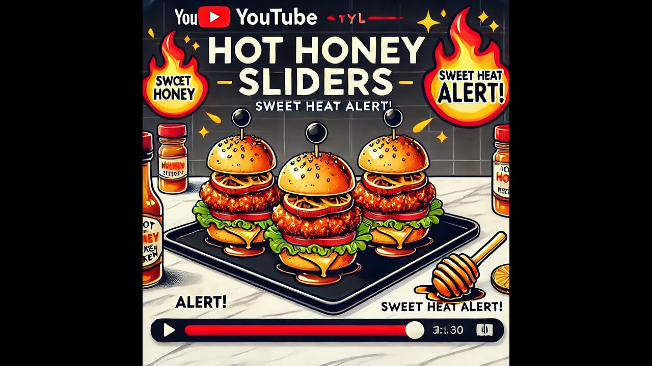 Hot Honey Sliders – Sweet Heat in Every Bite