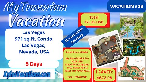 Travelin Free with Travorium and Kyle's Vacations Travel Club