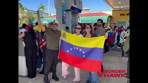 Celebrating Venezuelans in Miami