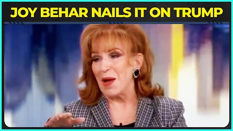 This Joy Behar Point Got WAY UNDER Trump's Skin