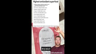 DRAGONS BLOOD: Highest antioxidant herb on Earth ~ by cultivateelevate
