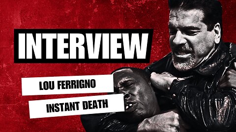 Lou Ferrigno | Instant Death / Rage Interview | British Movie | Ara Paiaya Film