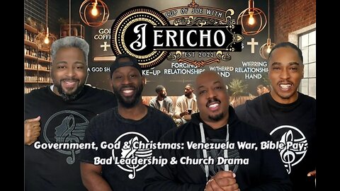 Government, God & Christmas: Venezuela War, Bible Pay, Bad Leadership & Church Drama #podcast
