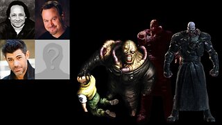 Video Game Voice Comparison- Nemesis (Resident Evil)