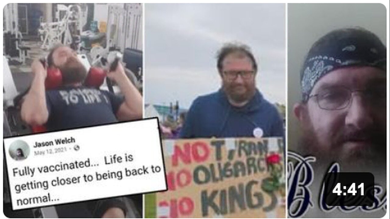 DEAD is back to normal for this vaccinated libtard protestor!