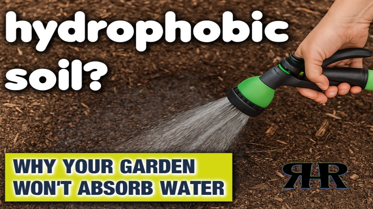 Hydrophobic Soil Why Your Garden Won’t Absorb Water How We Fixed It Hugelkultur & Homestead Hacks