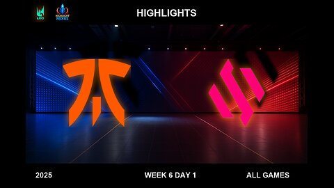 FNC vs BDS Highlights ALL GAMES - LEC Spring Split W6D1 2025 - Fnatic vs Team BDS