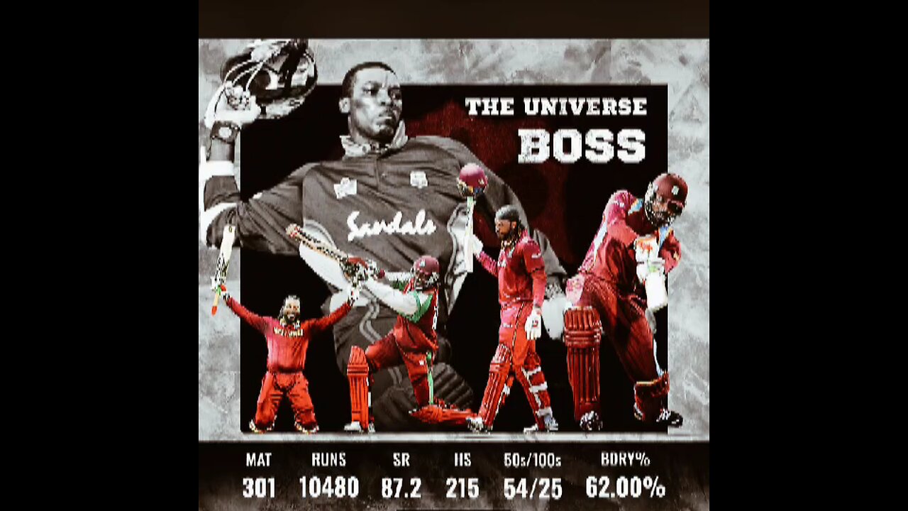 The Universal Boss Cris Gayle