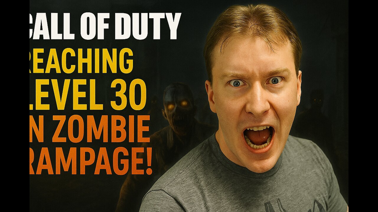 Call of Duty 6: Reaching Level 30 in Zombie Rampage! Can I Survive the Horde?