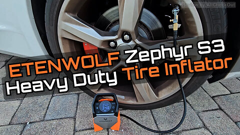 ETENWOLF ZEPHYR S3 Tire Inflator Unboxing and Full Tutorial Portable Air Compressor Review