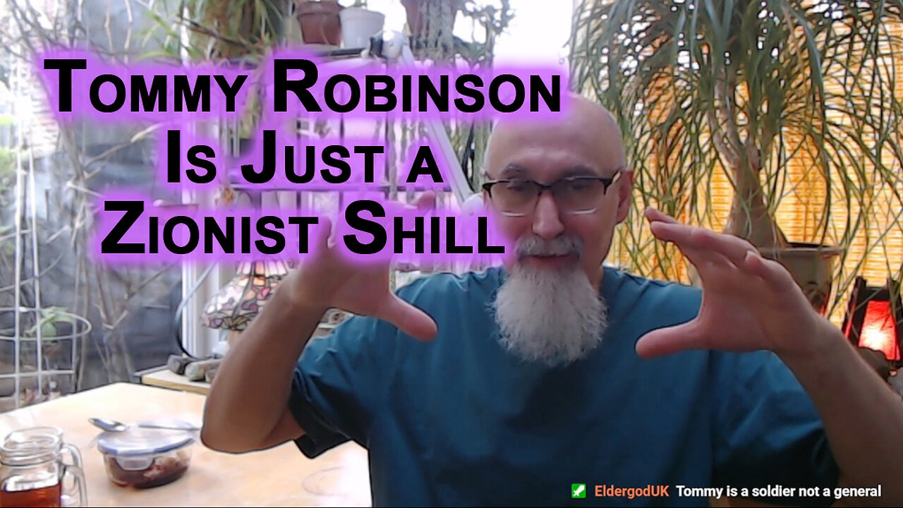 Tommy Robinson Is a Zionist Shill, Hasn’t Figured Out That Mass Migration Due to Israeli Actions
