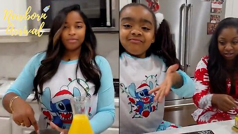 Toya Johnson Invites Daughter Reginae Over For The Holidays! 🏡
