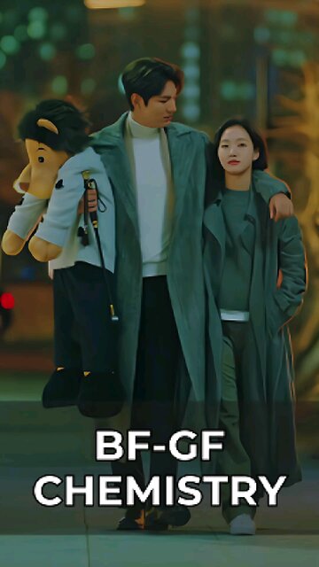 Bf-Gf Chemistry 💑 | Romantic Night Walk Scene 🌙🧸 #bfgf #bfgfchemistry #kdramashorts