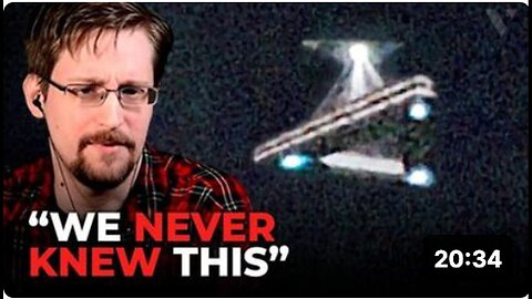 "Edward Snowden's Alarming Revelations About UFOs"