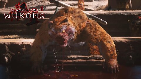 Black Myth Wukong Tiger Vanguard Boss Fight (PlayStation 5) Gameplay