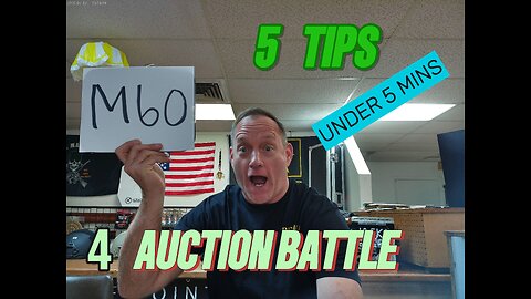 5 AUCTION BATTLE TIPS UNDER 5 MINUTES