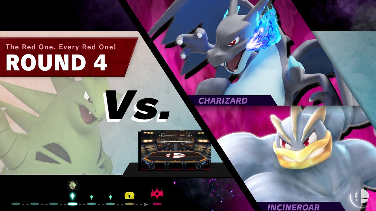 Tyranitar (Bowser) vs SSBU Classic Mode 9.9 Difficulty -By Xecho88