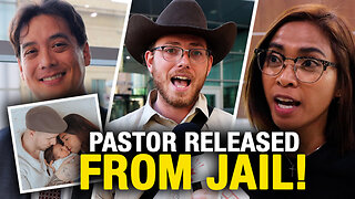 Pastor Reimer walks free after arrest for speaking to supporters outside courthouse