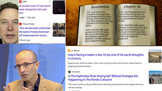 The Euphrates River | Euphrates River Drying Up? China & Russia Teaming Up? Is the Beast Technology Showing Up? Are Nations Gathering Against Israel? Did the False Prophet Show Up? Revelation 16:12-14 Happening Now?