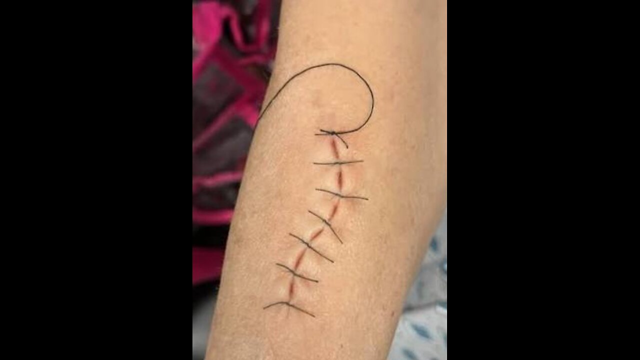 Teaching the lads to suture. December 2007