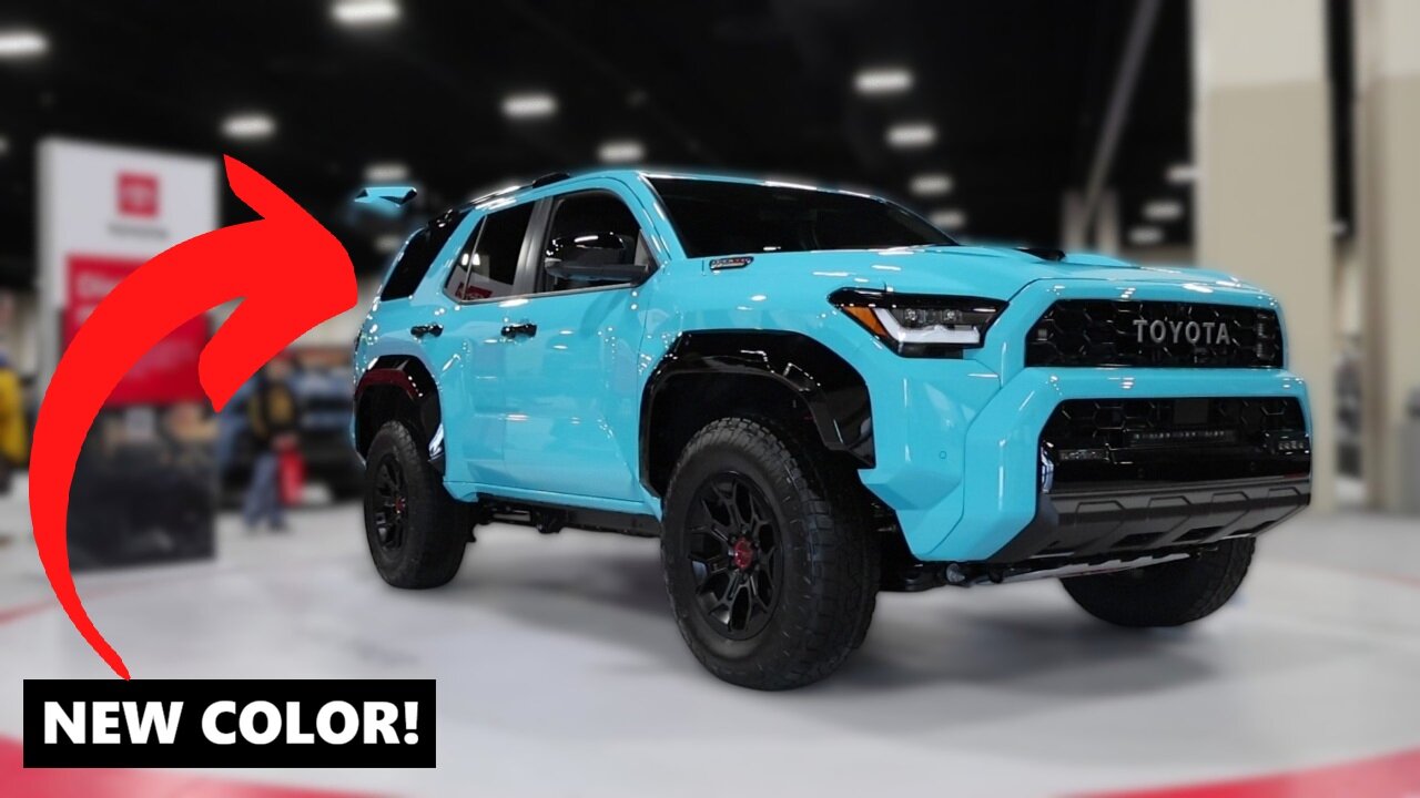 NEW COLOR! //2026 Toyota 4Runner TRD PRO//