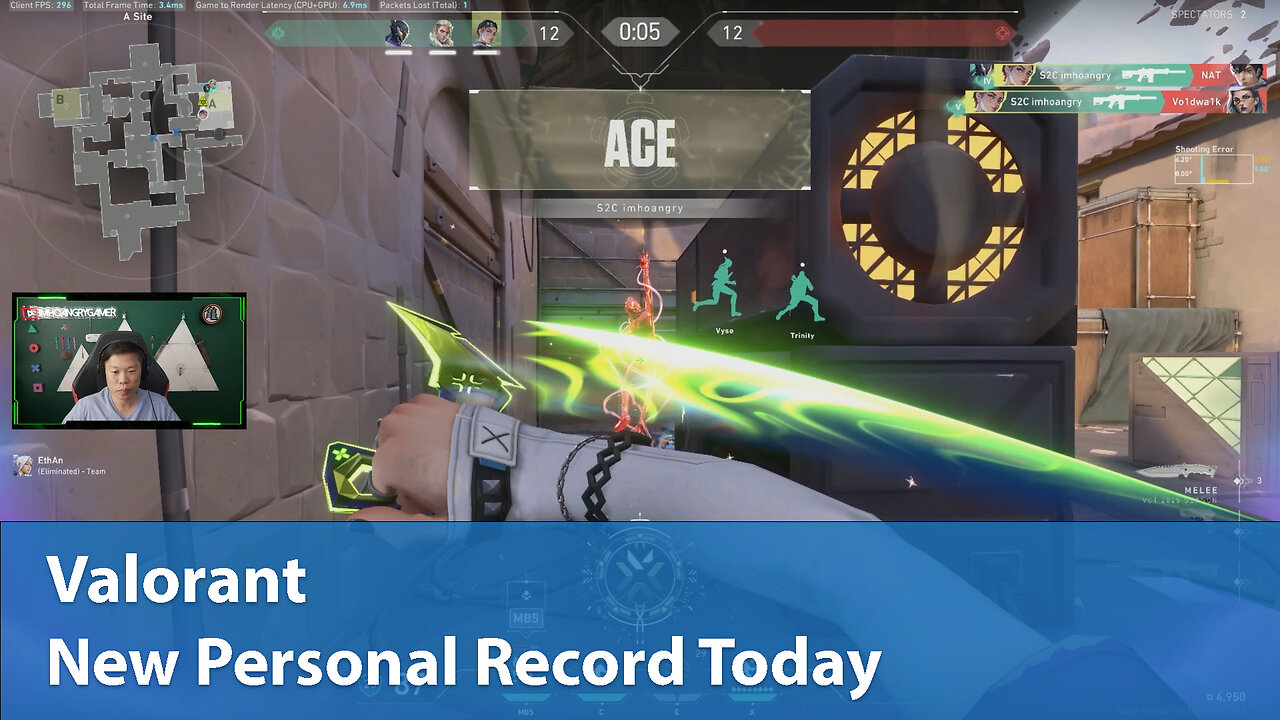 New Personal Record Today | Competitive 3W-0L | Valorant