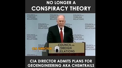 🚨⚡️🇺🇸 CIA Director Admits Geoengineering aka Chemtrails🔺▪️Toxic Metals, Parasites into our Air & Soil