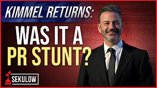 Kimmel Returns: Was it a PR Stunt?