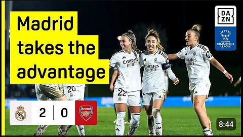 HIGHLIGHTS | Real Madrid CF vs arsenal FC-UEFE women's champions League 2024-2025