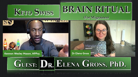 KETO SWISS-BRAIN RITUAL - GUEST: DR. ELENA GROSS, PhD. - EP#75