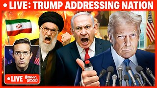 🚨BREAKING: Trump Speaking Live Right Now from White House After BOMBING Iran