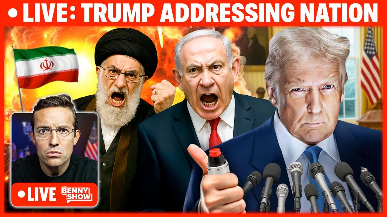 🚨BREAKING: Trump Speaking Live Right Now from White House After BOMBING Iran