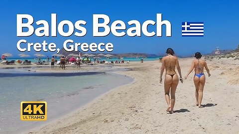 Mykonos 4K - Walking 5 Amazing Beaches - Ocean Views, Clubs, and Sunbathing