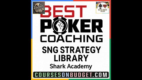 Best Poker Coaching SNG Strategy Library