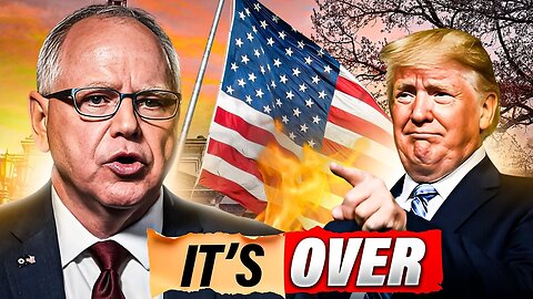 I CAN'T BELIEVE WHAT JUST HAPPENED TO TIM WALZ!