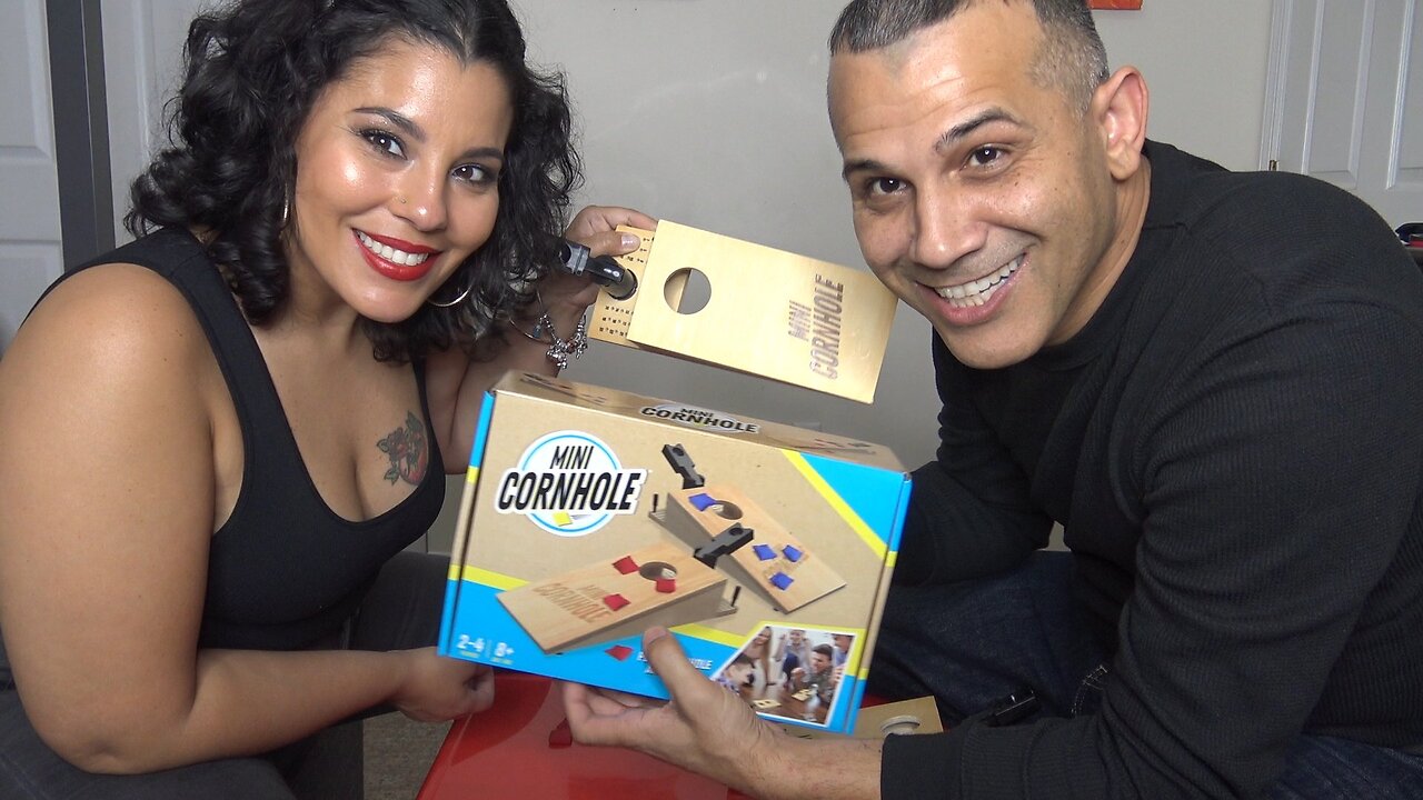 MINI CORNHOLE CHALLENGE