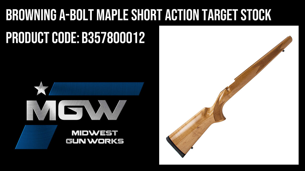Browning A-Bolt Maple Short Action Target Stock - B357800012