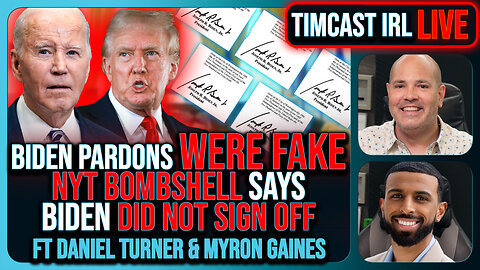 Biden Pardons WERE FAKE, NYT Report PROVES Trump WAS RIGHT, Fauci Faces Charges | Timcast IRL